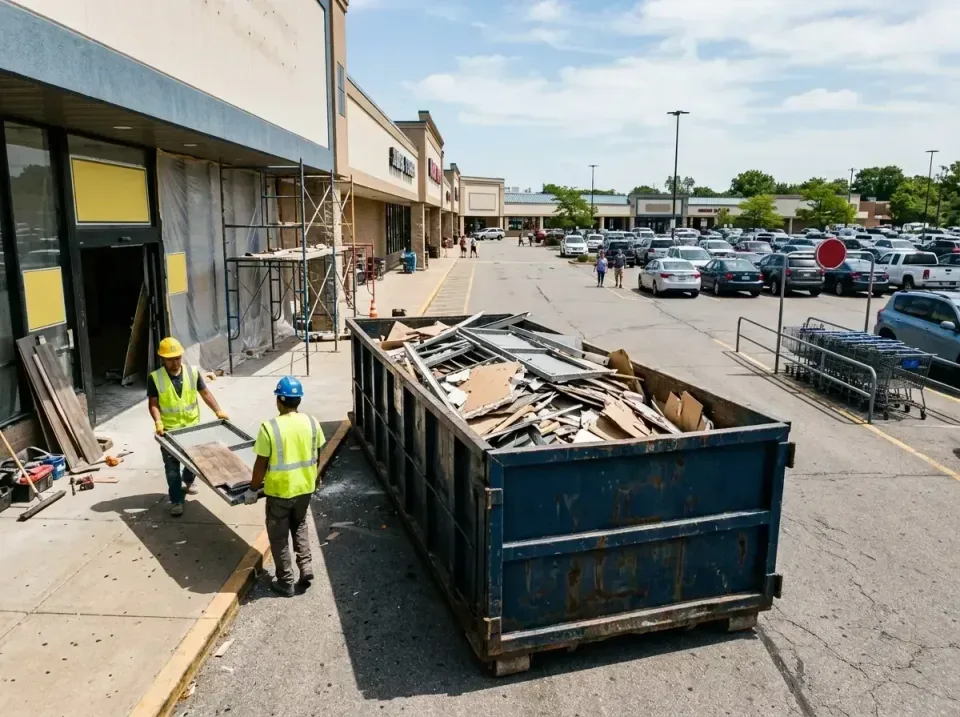 retail-store-renovation-debris-003 — frequently asked questions, Roll-off Dumpster Rentals in Metuchen, NJ